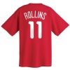 Jimmy Rollins Philadelphia Phillies Name and Number T-ShirtAthletic Red