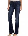 7 For All Mankind Women's Mid Rise Bootcut Jean, Aggressive Siren, 32