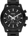 Fossil Keaton Stainless Steel Watch Black