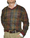 Polo Ralph Lauren Mens Multicolor Distressed Linen Sweater In Small