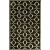 Liora Manne Spello Arabesque Black Outdoor Rug 8'3 x 11'6