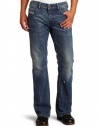 Diesel Men's Zathan Regular Bootcut Fit Jean