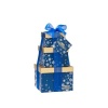 Ghirardelli Frosty Favorites Three Stack Blue Gift Tower