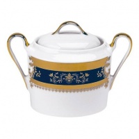 Philippe Deshoulieres Orsay Cobalt Sugar Bowl 10.5 oz