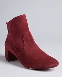 French designer Jean-Michel Cazabat brings his chic aesthetic into abbreviated booties that quietly make a statement.