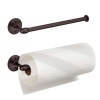 InterDesign Orbinni Wallmount Paper Towel Holder, Bronze