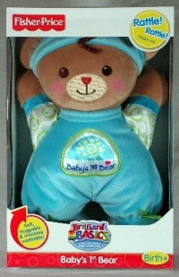 Fisher-Price Brilliant Basics Babys 1st Bear