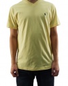 Polo Ralph Lauren Men's Yellow V-Neck T-Shirt 1257947-CLSC YELLW-Small