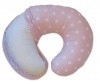 Boppy Cottony Cute 2-Sided Slipcover, Polka Stripe Pink