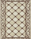 Dalyn Rugs Galleria Gl 11 Ivory, 3-Feet 6 by 5-Feet 6-Inch