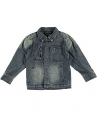 Sean John Unstoppable Jean Jacket (Sizes 4 - 7) - blue wash, 4