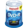 Maxell - 100 x DVD-R - 4.7 GB 16x - spindle - storage media