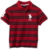 U.S. Polo Assn. Boys 8-20 Striped Polo