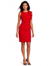 Calvin Klein Women's Ruffle Dress