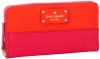 Kate Spade New York Grove Court Lacey PWRU2611 Wallet,Marachino/Zinnia Pink,One Size