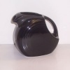 Fiesta Black Small Disk Pitcher 28 oz