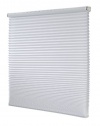 Redi Shade Z00C3171400 Simple Fit Made to Width Custom Cordless Honeycomb Cellular Shades, 31 7/8 -Inch by 72-Inch, Snow Light Filtering