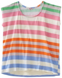 Splendid Girls 7-16 Tropical Stripe Top and Camisole, Capri, 12