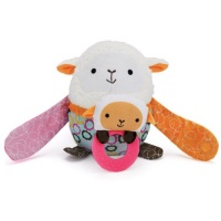 Skip Hop Hug and Hide Stroller Toy, Lamb