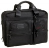 Tumi Alpha Expandable Organizer Computer Brief 026141DH,Black,one size