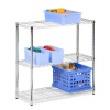 Honey-Can-Do SHF-01903 3-Tier Adjustable Shelving System, 14-Inch by 24-Inch by 30-Inch, Chrome