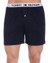 Tommy Hilfiger Men's Athletic Knit Boxer, Masters Navy, Large