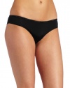 ck one Women's Microfiber Hipkini, Black, Medium