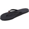 Rainbow Hemp Single Layer Narrow Strap Eco Sandal - Women's