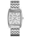 Darling heart motifs create a lovely look on this classic watch design from Caravelle by Bulova.