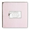 SwaddleDesigns Ultimate Receiving Blanket, Polka Dots, Pastel Pink with Brown