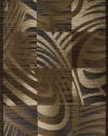 Area Rug 5x7 Rectangle Transitional Brown Color - Momeni Dream Rug from RugPal