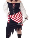 California Costumes Women's Ruby The Pirate Beauty Costume,White/Black/Red,P 3XL