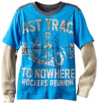 Industry 9 Boys 8-20 Fast Track Tee, Blue, X-Large