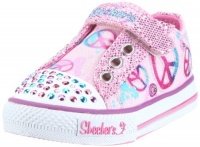 Skechers Twinkle Toes S Lights Jazzy Girl Sneaker (Toddler)