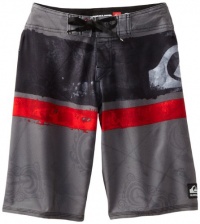 Quiksilver Boys 8-20 Kelly Nomad Boardshort, Smoke, 24