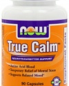 NOW Foods True Calm Amino Relaxer, 90 Capsules