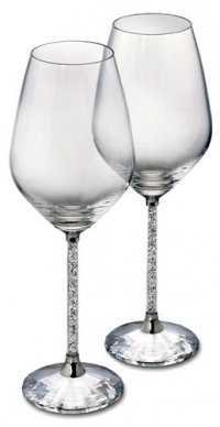 Swarovski Crystalline White Wine Glasses Set of 2 1095947