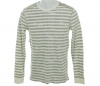 Epic Threads Striped Thermal Shirt Red Bark S