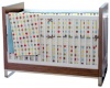 Skip Hop Mod Dot Crib Bedding 4 Piece Set, Mod Dot