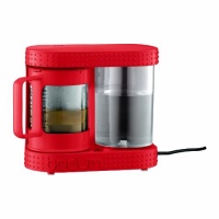 Bodum Bistro Electric Coffee and Tea Dripper, Red, 4-Cup