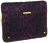 Juicy Couture Tech YTRUT116 Laptop Case,Magenta Leopard Print,One Size