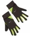 Perfect for sports, these Nike gloves will keep him warm and still able to grip that ball, bat, or bike.