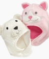 It'll be hard to bear how adorable she'll look in one of these animal hats from First Impressions.