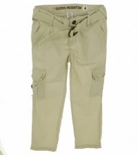 Guess Straight Leg Cargo Pants Stone 4