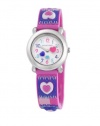 Jacques Farel Kids' HBBC8734 Hearts Watch with Photo Frame Gift Set