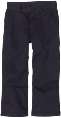 Nautica Sportswear Kids 2-7 Boys Pleated Twill Pant, Navy, 5