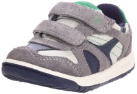 Stride Rite Kid's Maddox Sneaker, Grey/Blue, 4 M US Toddler