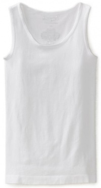 Energie Girls 7-16 Seamless Scoop Neck Stretch Tank Top, Whtie, Large/X-Large