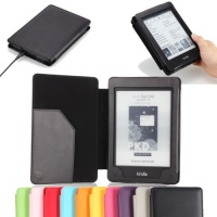 MoKo(TM) Cover Case for Amazon Kindle Paperwhite (6 High Resolution Display with Built-in Light), BLACK (with Auto Sleep/Wake)--Lifetime Warranty