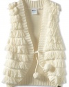 Roxy Kids Girls 7-16 Here Is Now Looped Sweater, Pearl-Seaspray, Medium